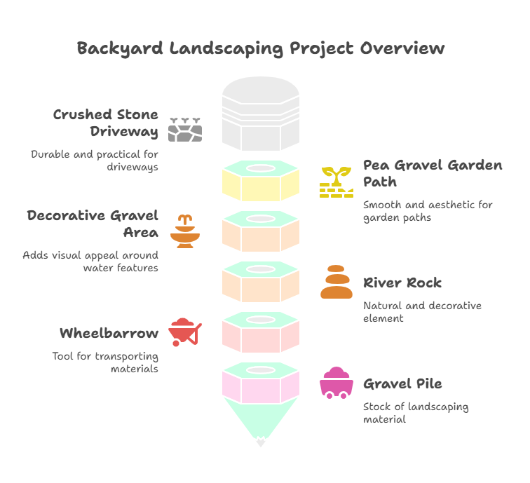 How Much Is a Ton of Gravel? 2025 Price Guide, Cost Factors, and Buying Tips 3 Home Landscaping Scene with Gravel