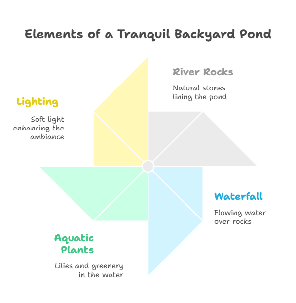 River Rock Landscaping Ideas: Transform Your Yard with Natural Stone 3 River Rock Around a Pond or Water Feature